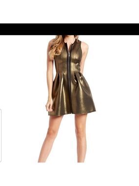 Marciano Bronze Gold Dress